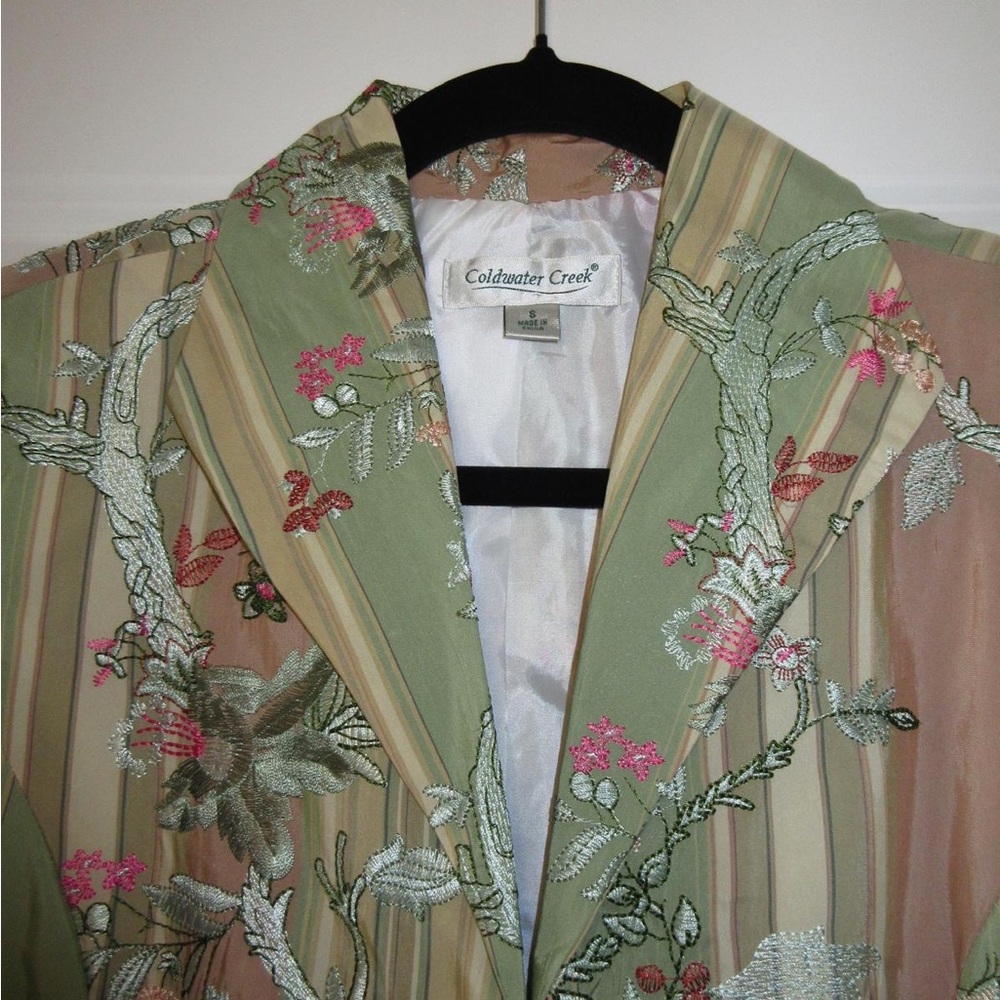 Coldwater Creek Floral Blazer
